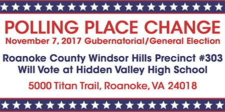 Polling Place Change